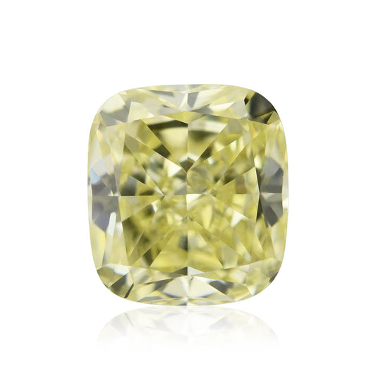 1,11 Karat Fancy Yellow Cushion Diamond SI1 GIA
