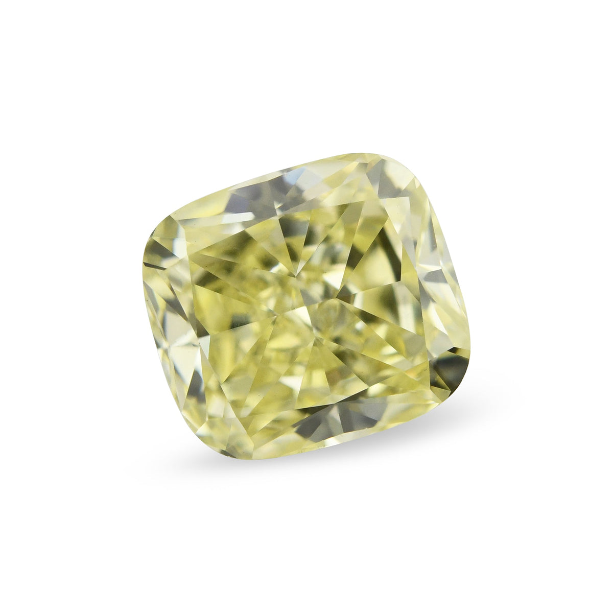1.11 Carat Fancy Yellow Cushion Diamond SI1 GIA