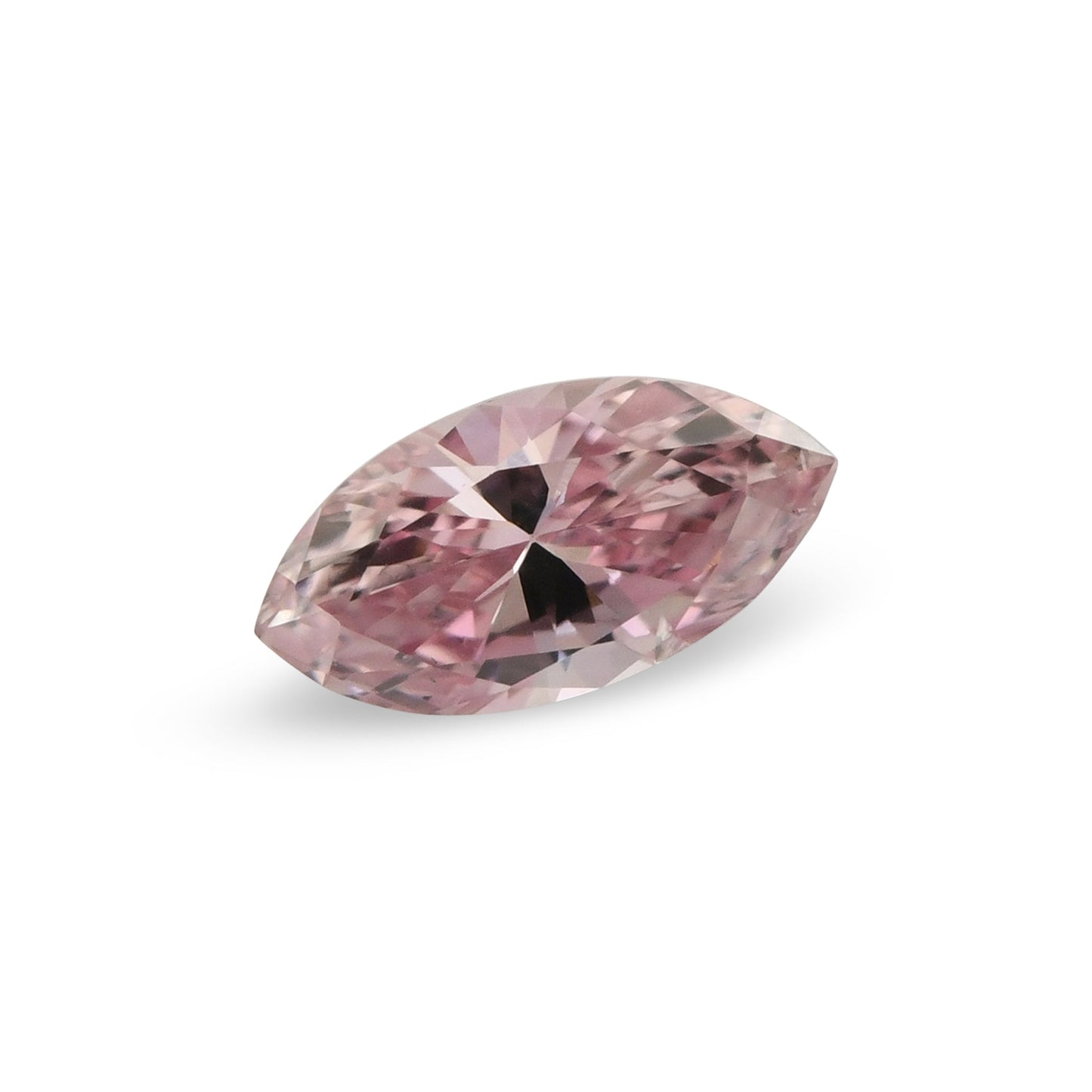 0,11 Karat Fancy Intense Pink Marquise-Diamant (SI2) GIA