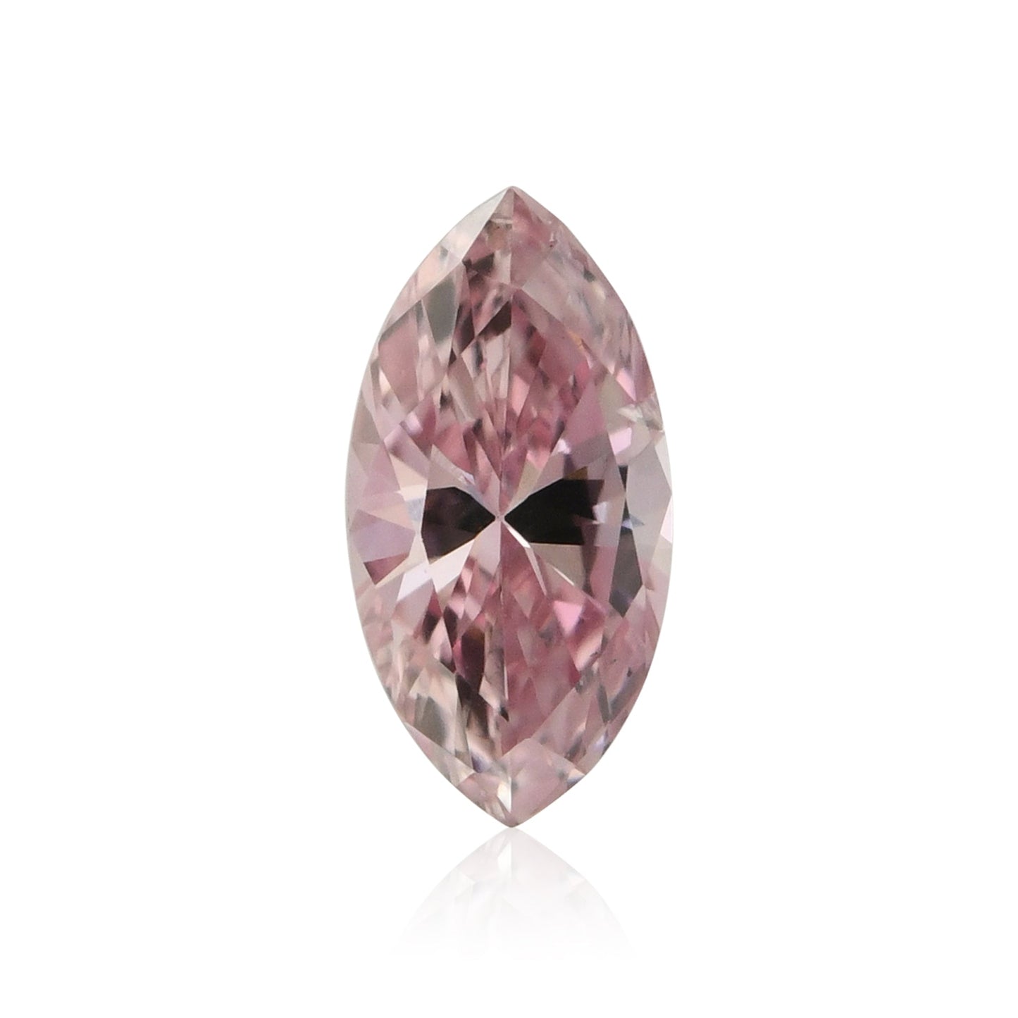 0,11 Karat Fancy Intense Pink Marquise-Diamant (SI2) GIA