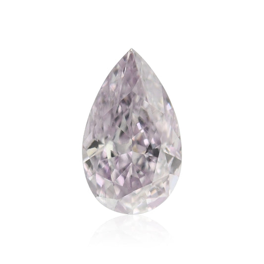 0,21 Karat Fancy Pinkish Purple Birnenförmiger Diamant VS1 GIA