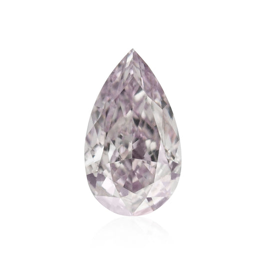 0,20 Karat Fancy Pink Purple Birnenförmiger Diamant VVS2 GIA