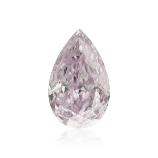 0,20 Karat Fancy Pinkish Purple Birnenförmiger Diamant VS2 GIA