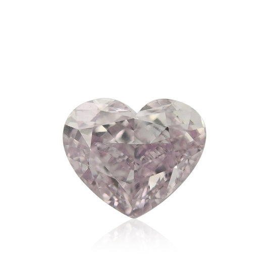 0,36 Karat Fancy Purple Pink Heart Diamant VS2 GIA