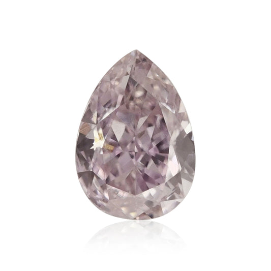 0,21 Karat Fancy Pink Purple Birnenförmiger Diamant VS1 GIA