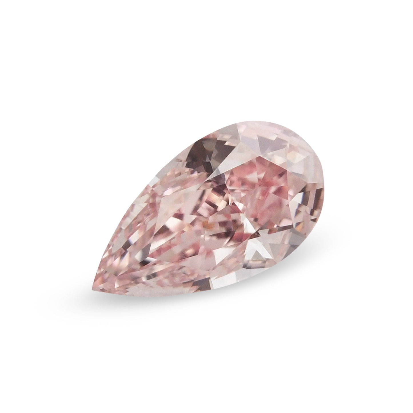 0,62 Karat Fancy Intense Pink Birnenförmiger Diamant VS2 GIA