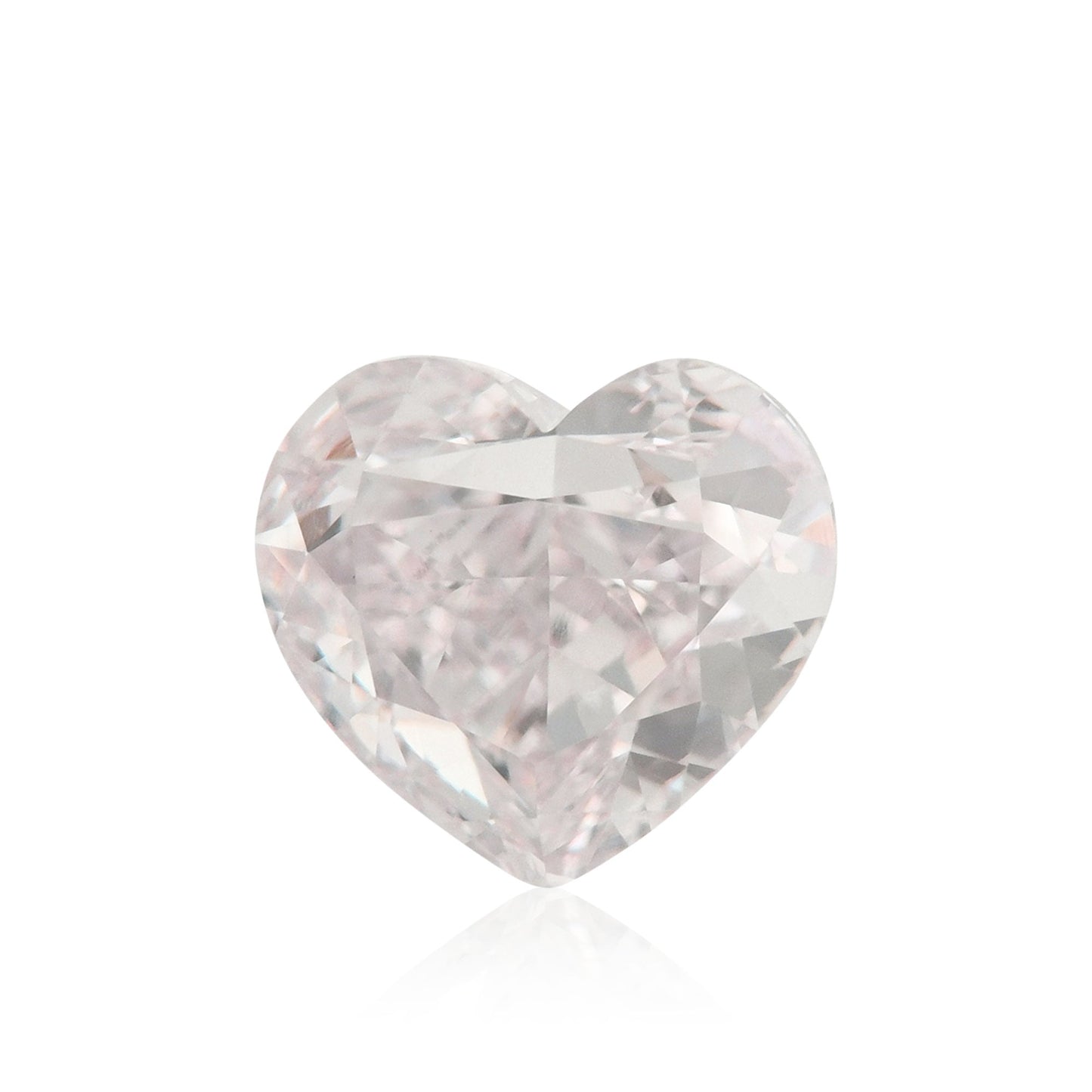 0.80 Carat Very Light Pink Heart Diamond VS2 GIA