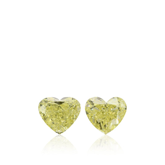 1,70 Karat Fancy Yellow Heart Diamanten VS2