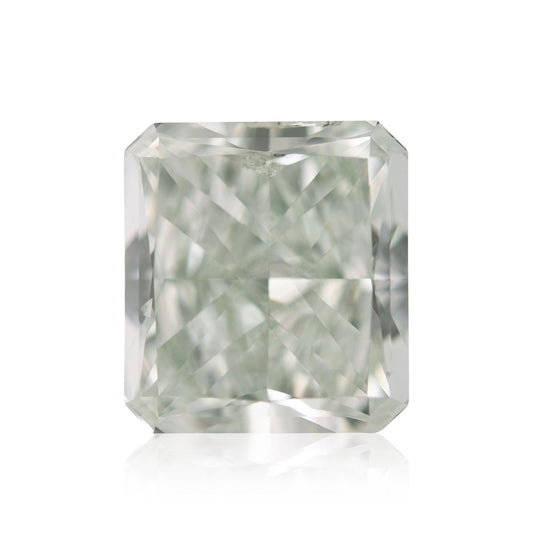 1,68 Karat Fancy Green Radiant Diamant SI2 GIA