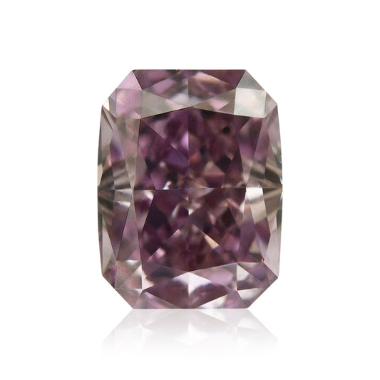 0,50 Karat Fancy Deep Pink Purple Radiant Diamant SI1 GIA