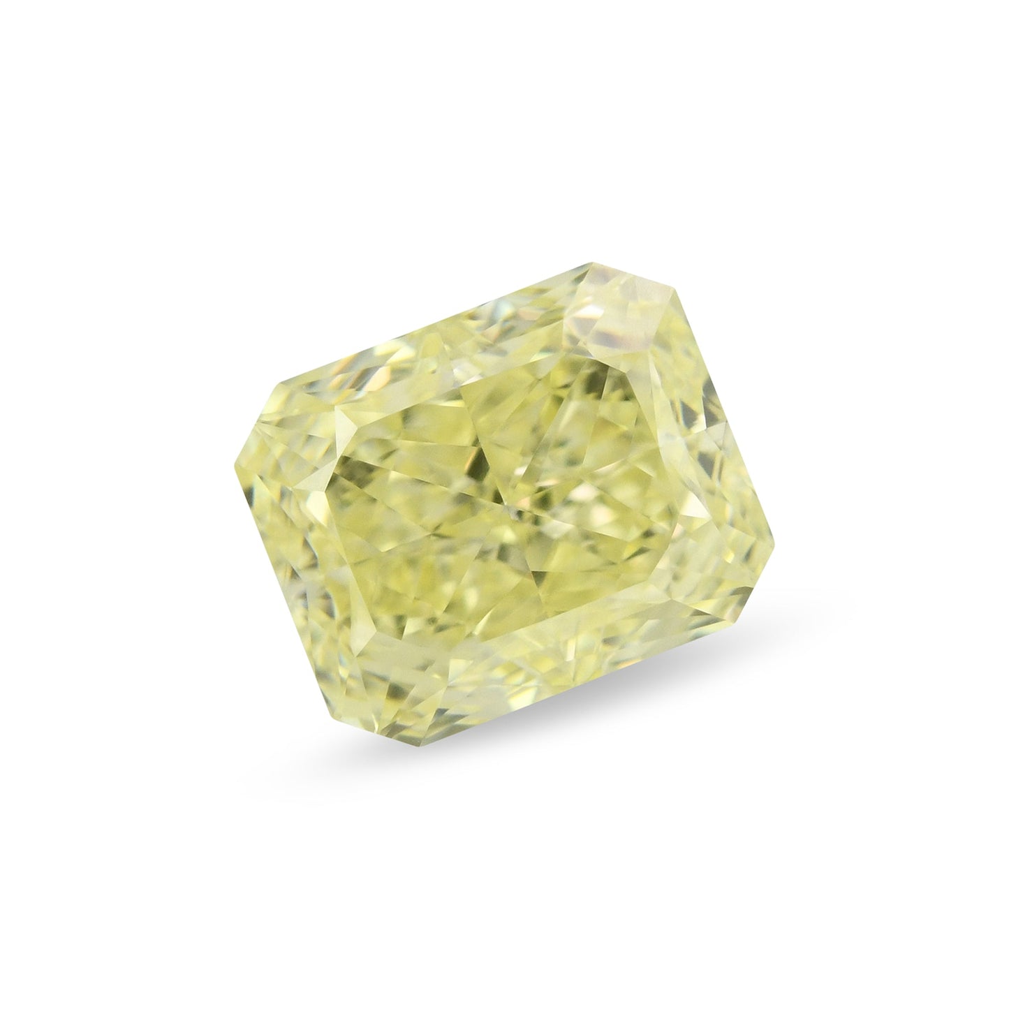 1,35 Karat Fancy Light Yellow Radiant VVS1 GIA