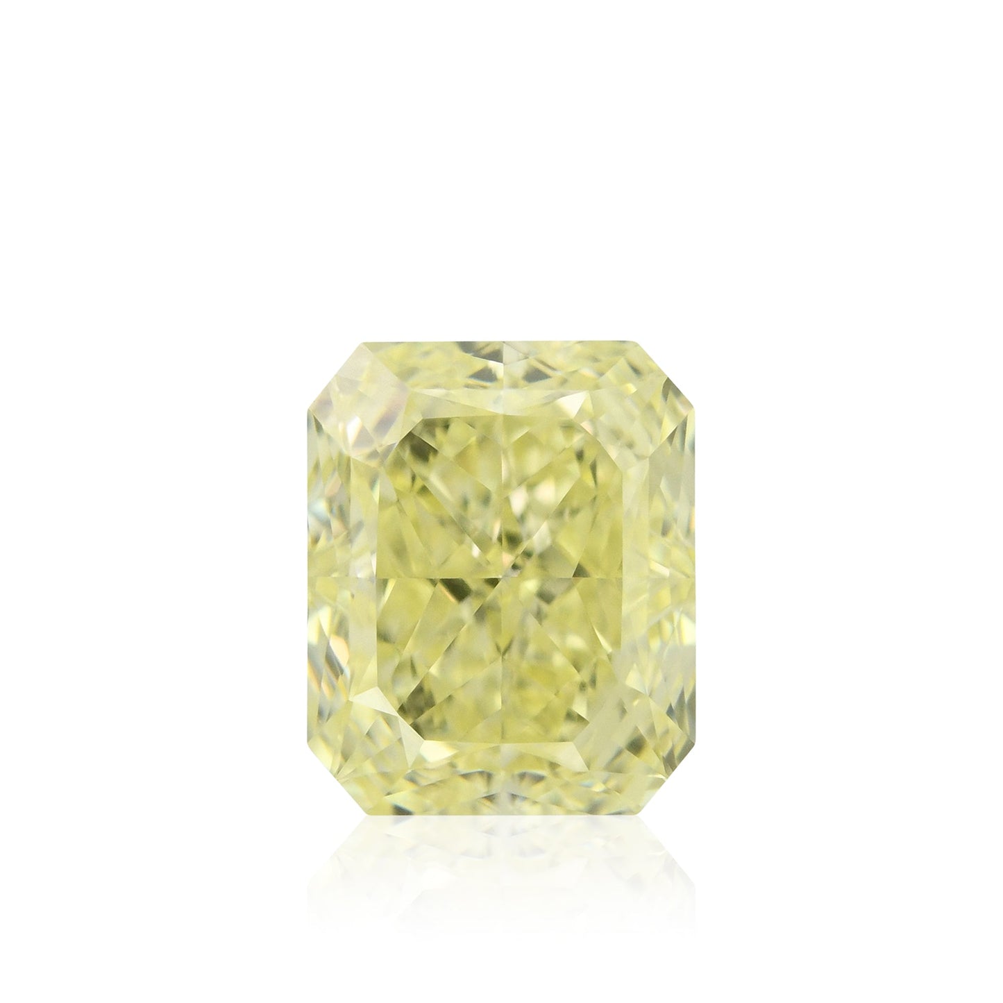 1,35 Karat Fancy Light Yellow Radiant VVS1 GIA