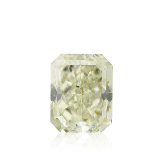 1,50 Karat Fancy Light Grayish Greenish Yellow Radiant Diamant VS2 GIA