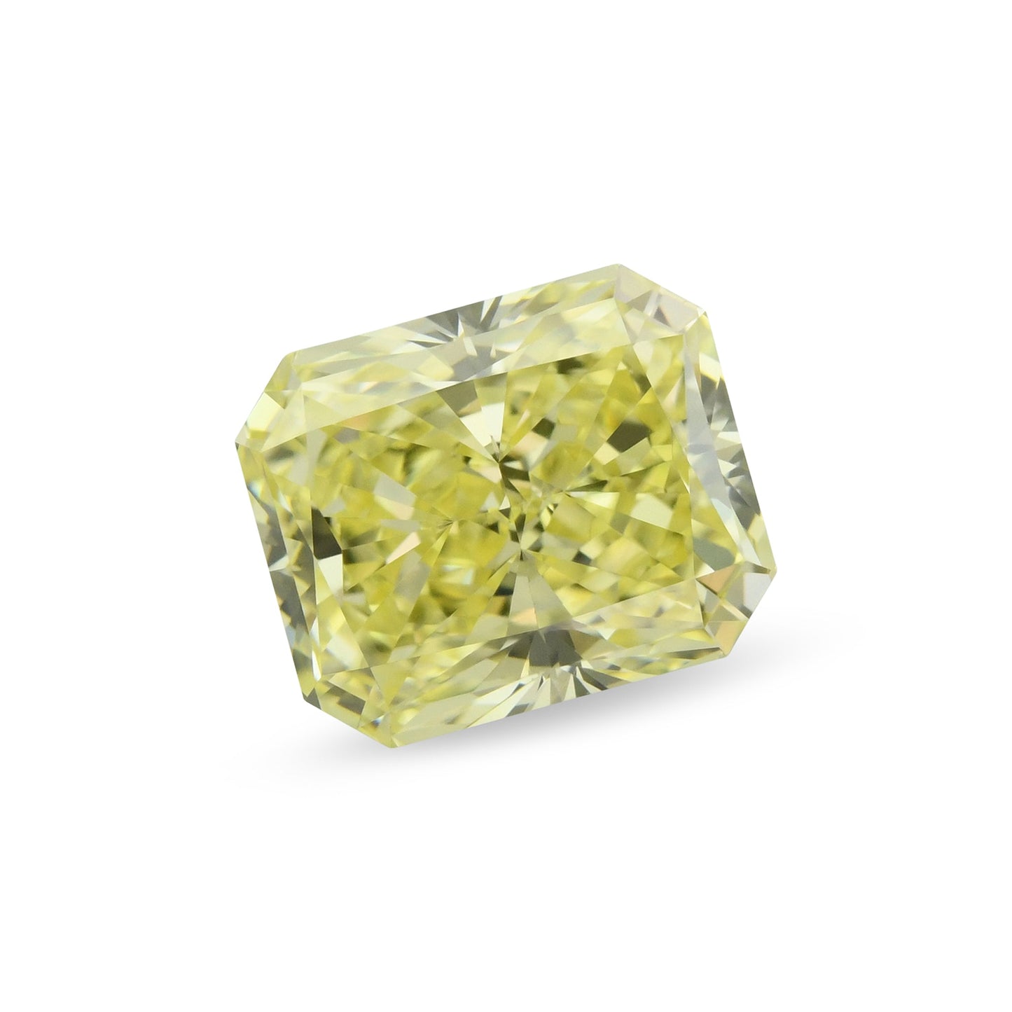 1,02 Karat Fancy Yellow Radiant VS2 GIA
