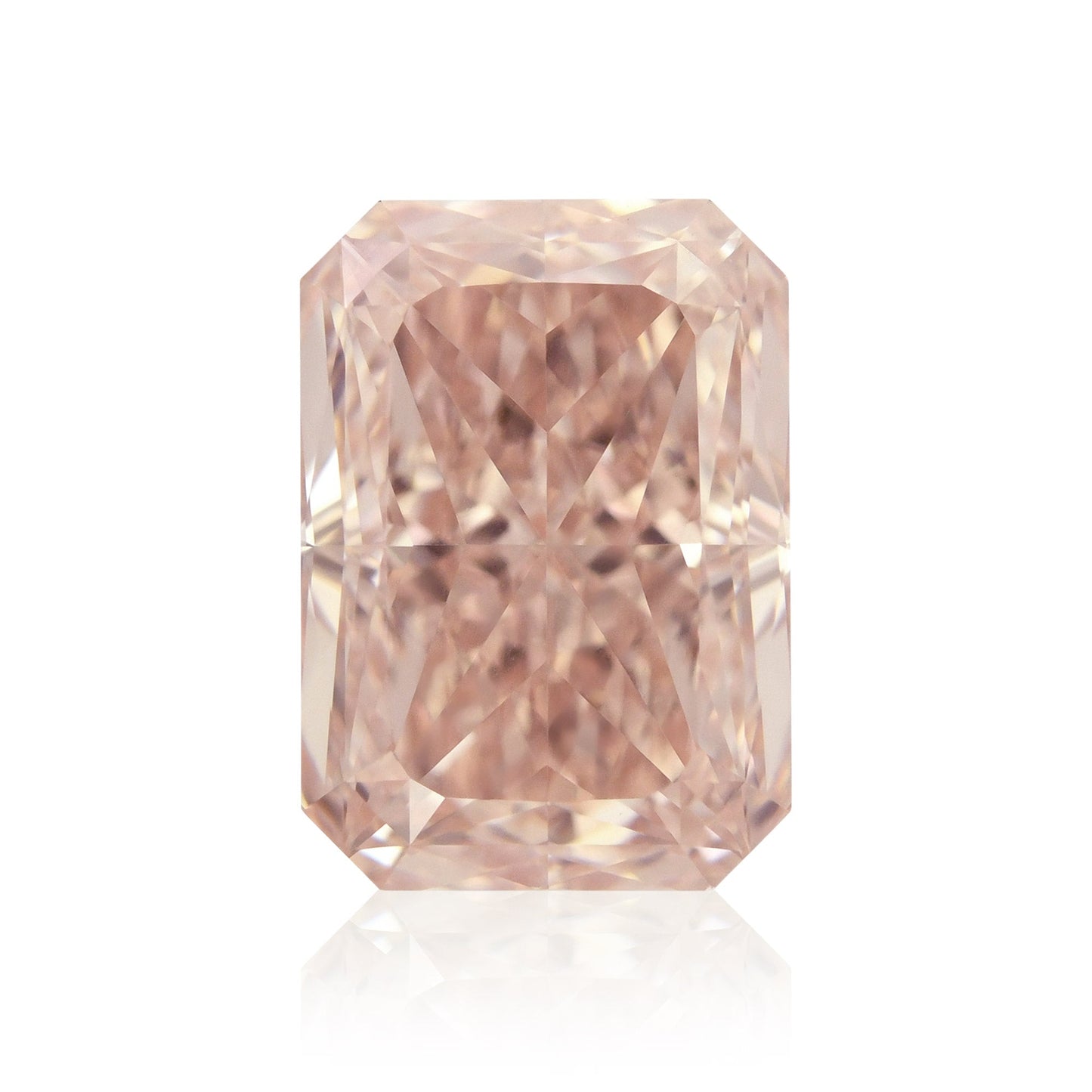 1,32 Karat Fancy Pink Brown Radiant Diamant VVS1 GIA