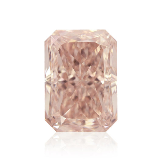 1,32 Karat Fancy Pink Brown Radiant Diamant VVS1 GIA