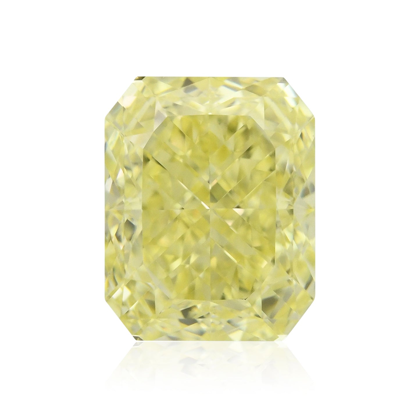 1,17 Karat Fancy Yellow Radiant IF GIA