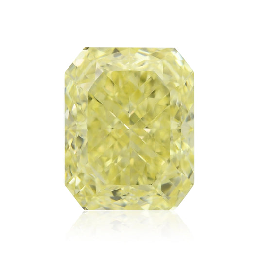 1,17 Karat Fancy Yellow Radiant IF GIA