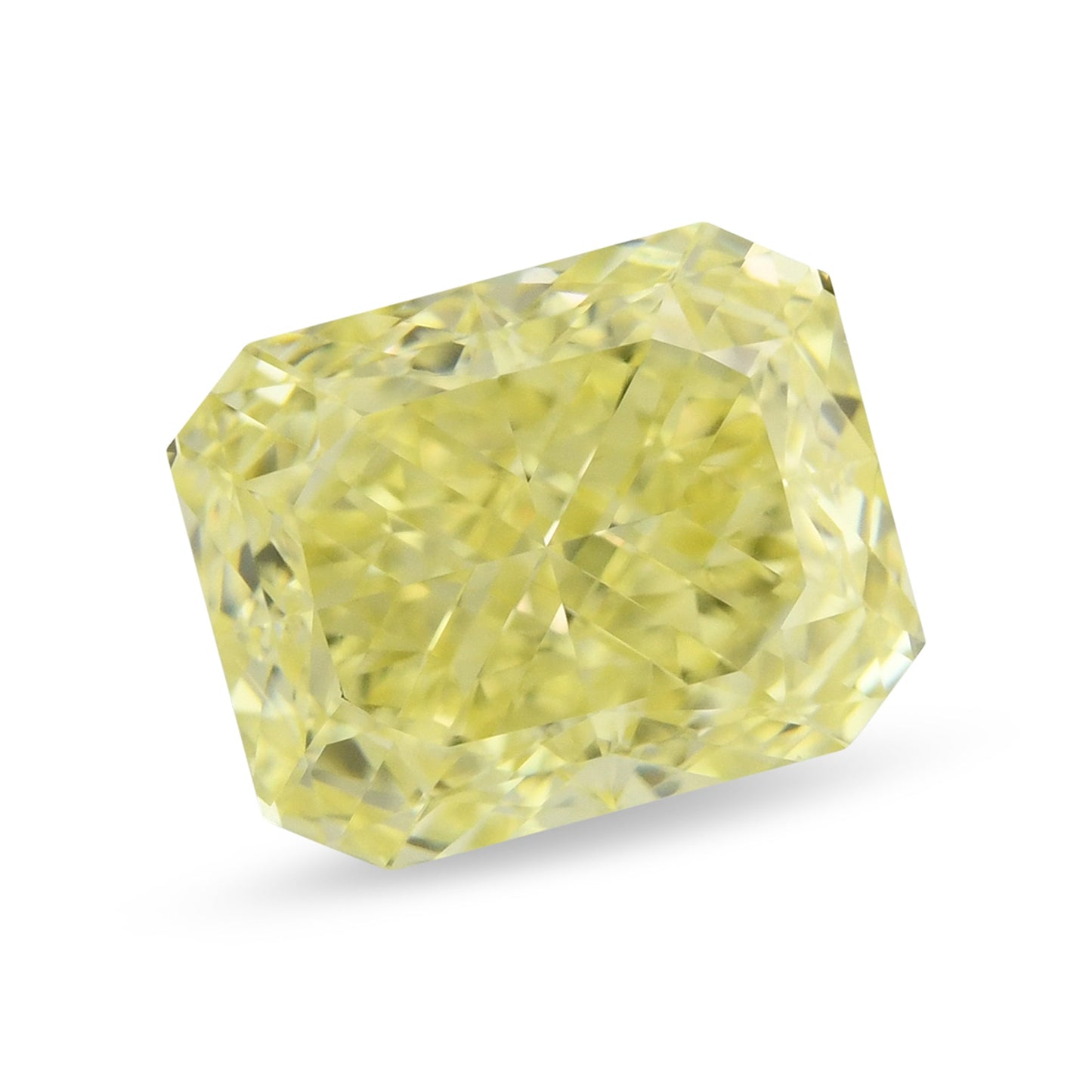 1,17 Karat Fancy Yellow Radiant IF GIA