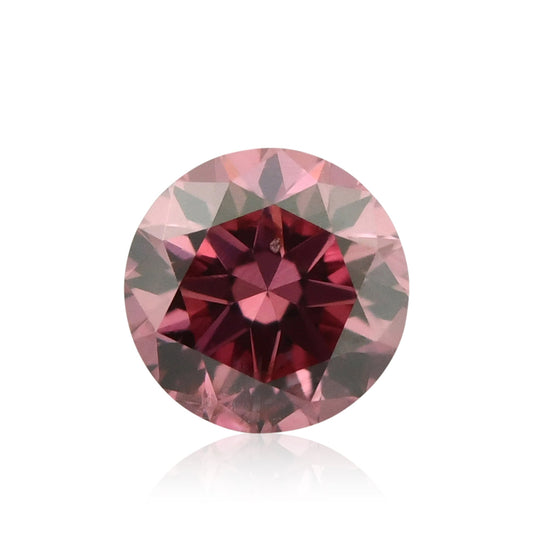 0,15 Karat Fancy Vivid Pink Rundbrillant im Argyle-Schliff (SI2) GIA