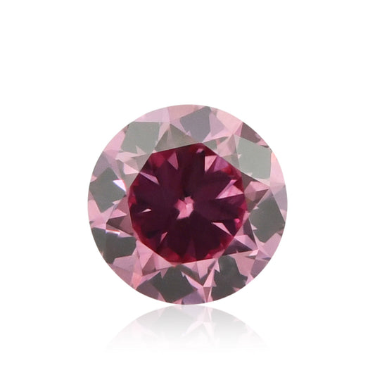0,08 Karat Fancy Vivid Purplish Pink Brillant (SI1) GIA