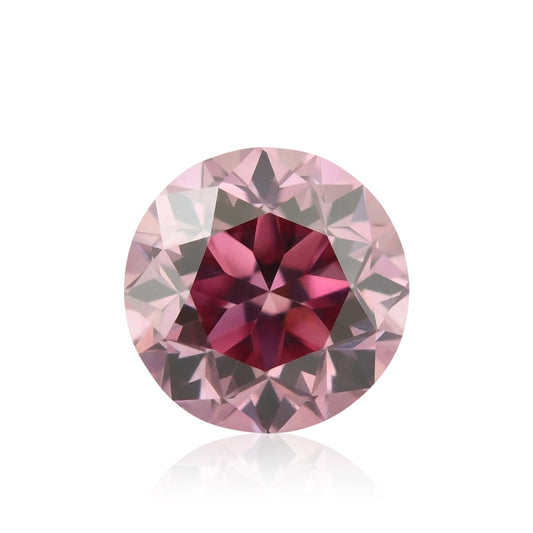 0,18 Karat Fancy Vivid Purplish Pink Brillanter Diamant VS1 GIA