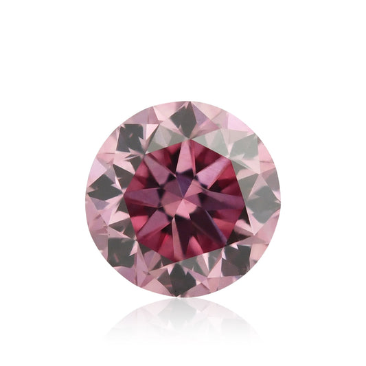 0,16 Karat Fancy Vivid Purplish Pink Brillanter SI1 GIA