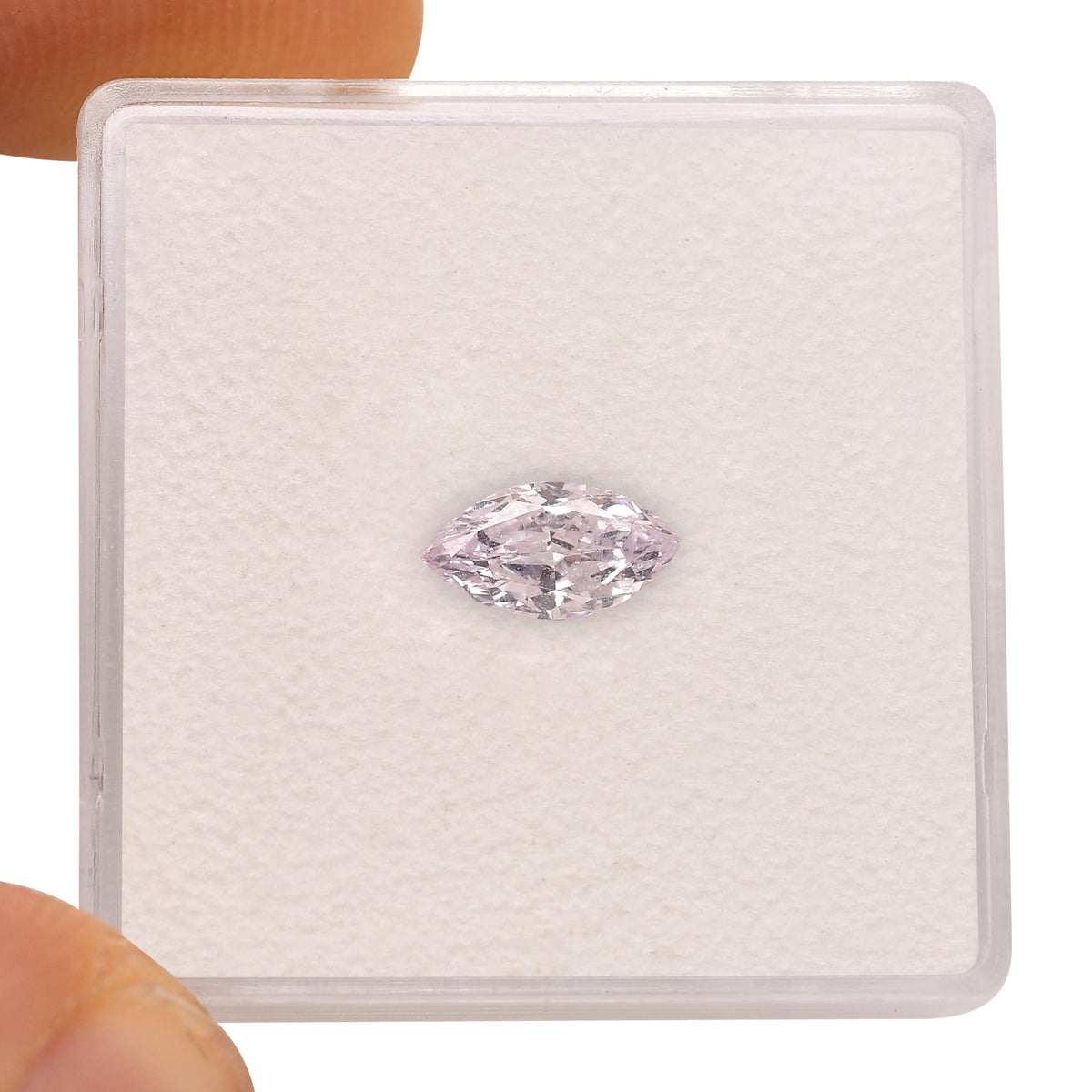 0.51 Carat Light Purple Marquise Diamond VS1 GIA