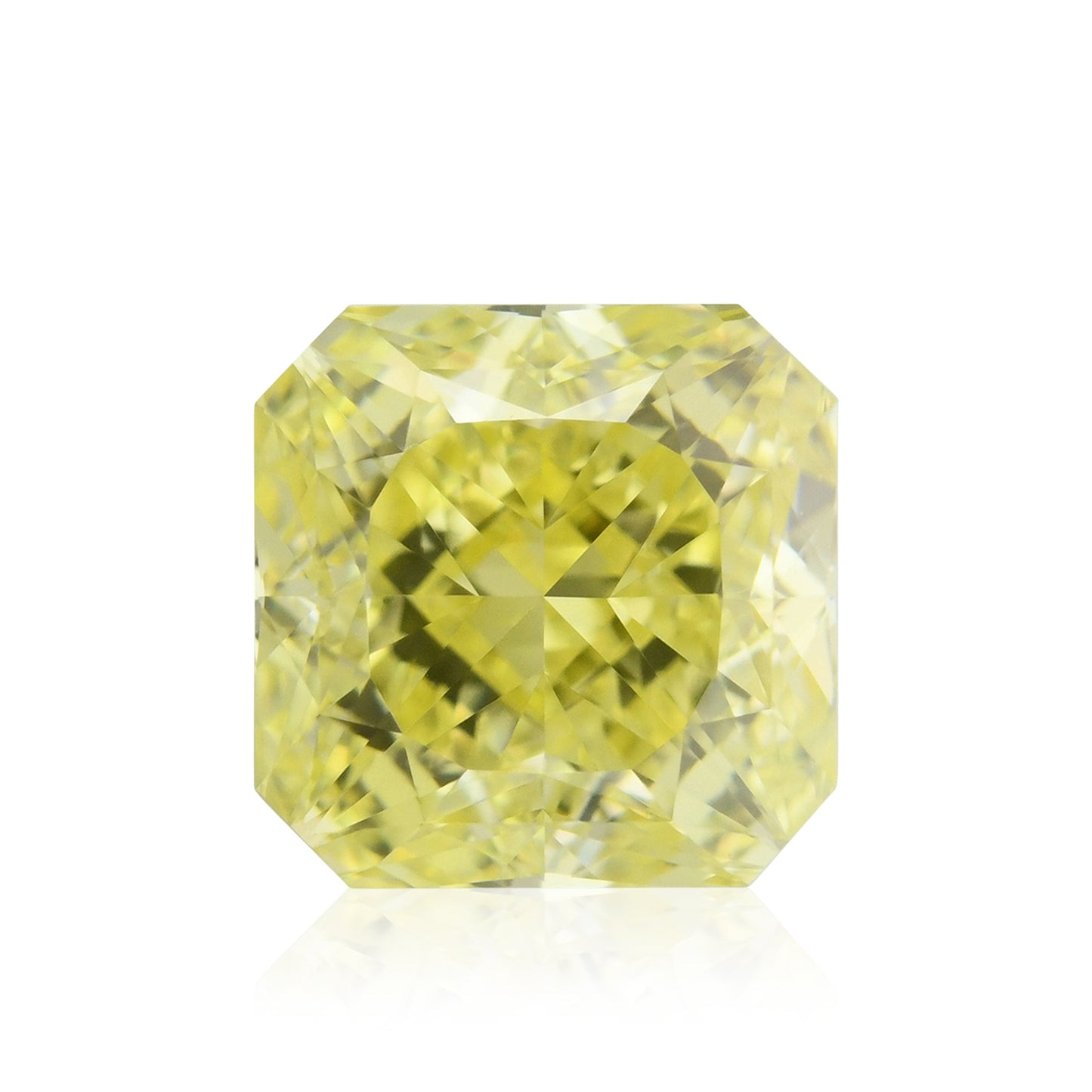 1,06 Karat Fancy Intense Yellow Radiant VS1 GIA