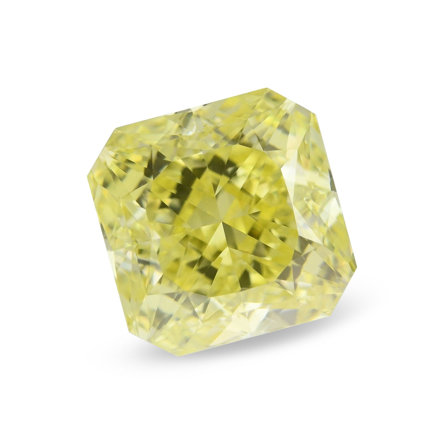 1,06 Karat Fancy Intense Yellow Radiant VS1 GIA