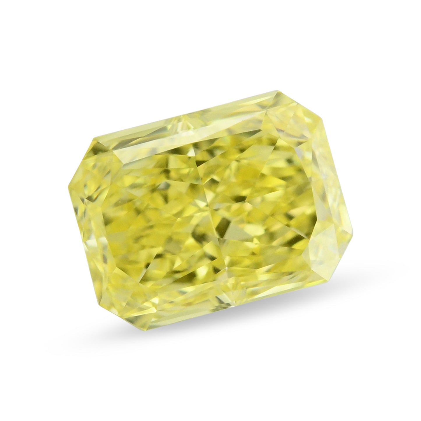 0,50 Karat Fancy Intense Yellow Radiant VS2 GIA
