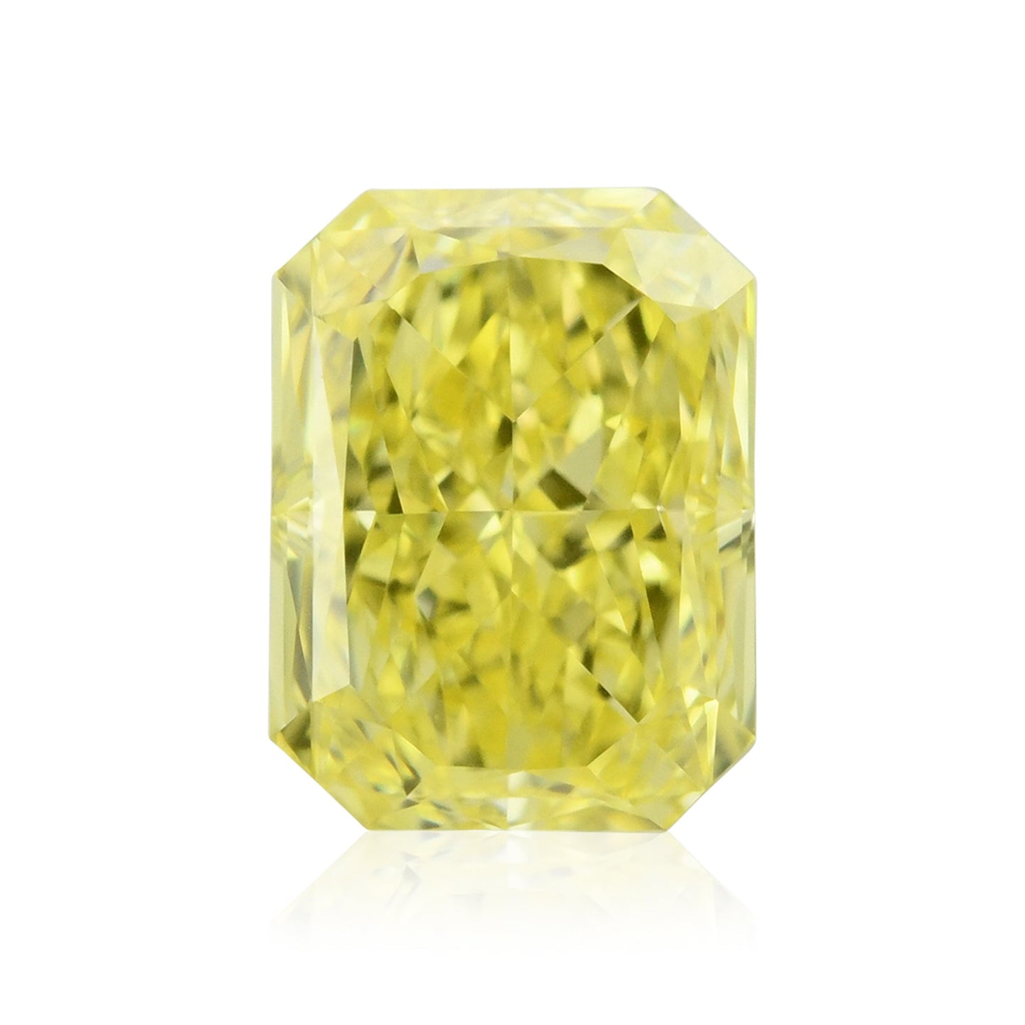 0,50 Karat Fancy Intense Yellow Radiant VS2 GIA