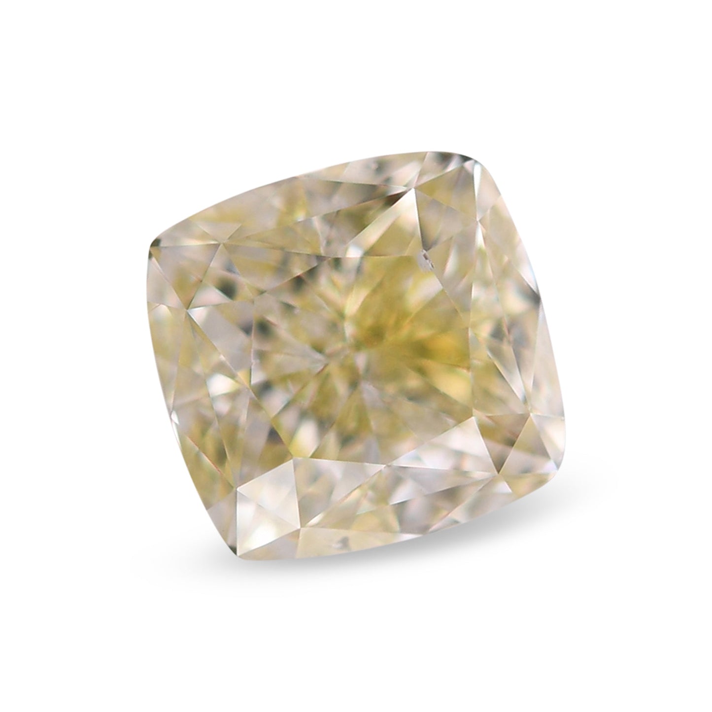1,01 Karat Chamäleon-Kissen-Diamant SI1 GIA
