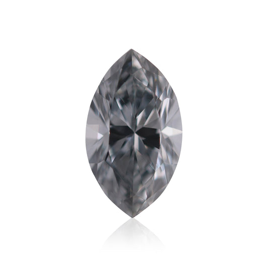 0,51 Karat Fancy Grayish Blue Marquise Diamant VS2 GIA