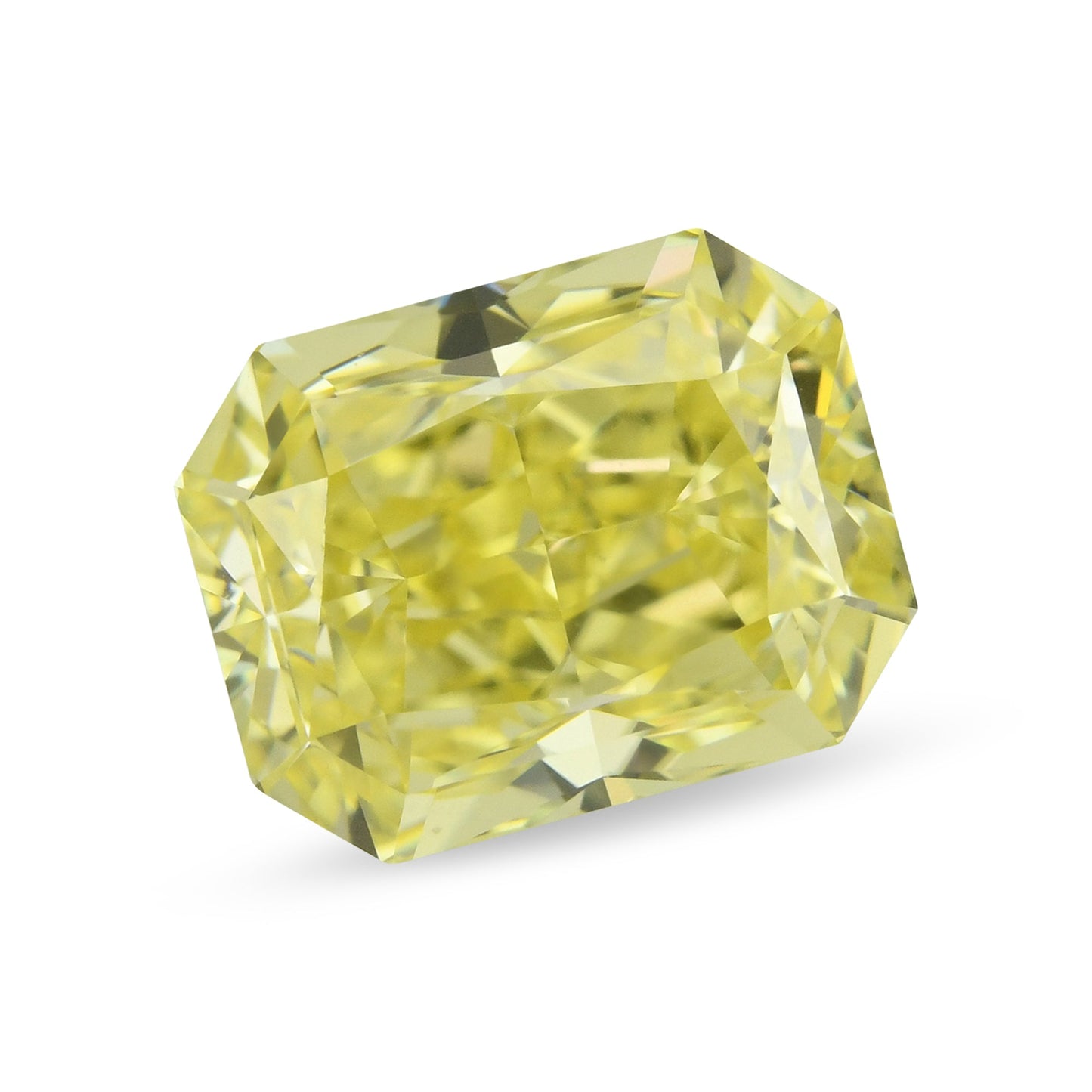 1,28 Karat Fancy Intense Yellow Radiant VS2 GIA