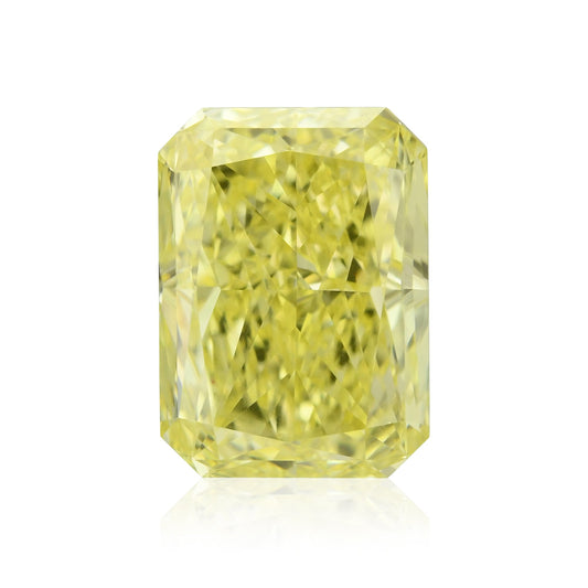 1,24 Karat Fancy Intense Yellow Radiant VS2 GIA