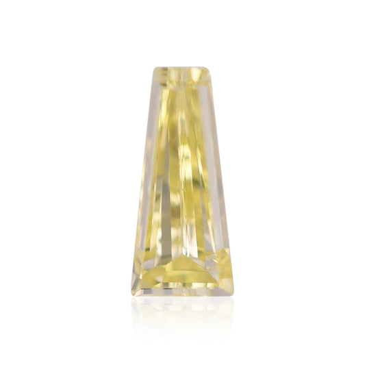 0,12 Karat Fancy Yellow Taper Diamant VS2