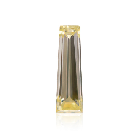 0,17 Karat Fancy Yellow Taper Diamant VVS2 GIA