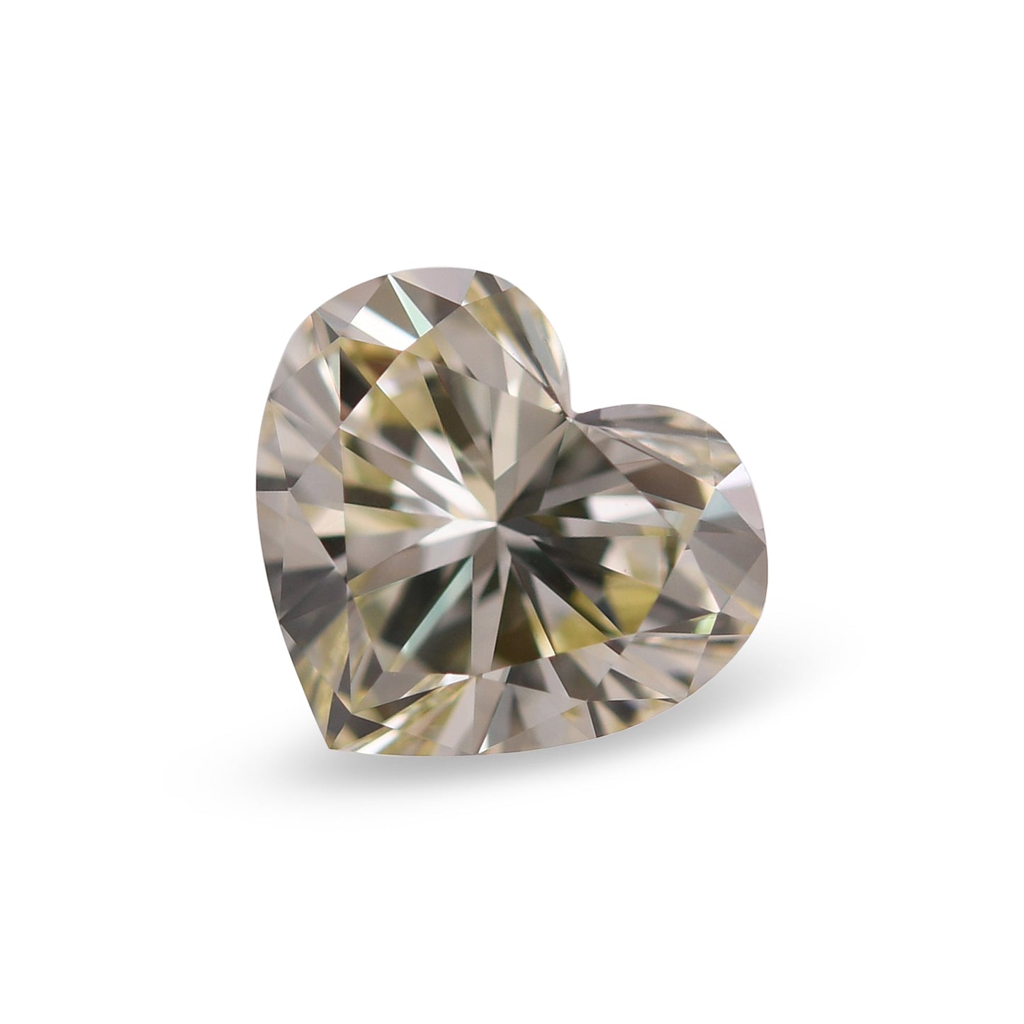 1,46 Karat Chamäleon-Herz-Diamant VVS1 GIA