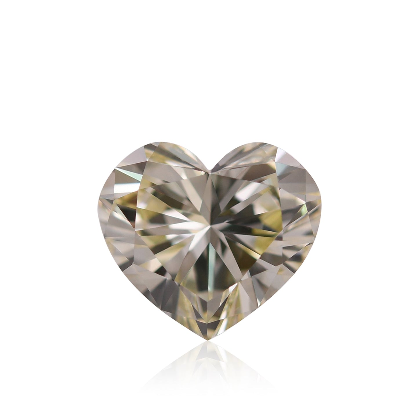 1,46 Karat Chamäleon-Herz-Diamant VVS1 GIA