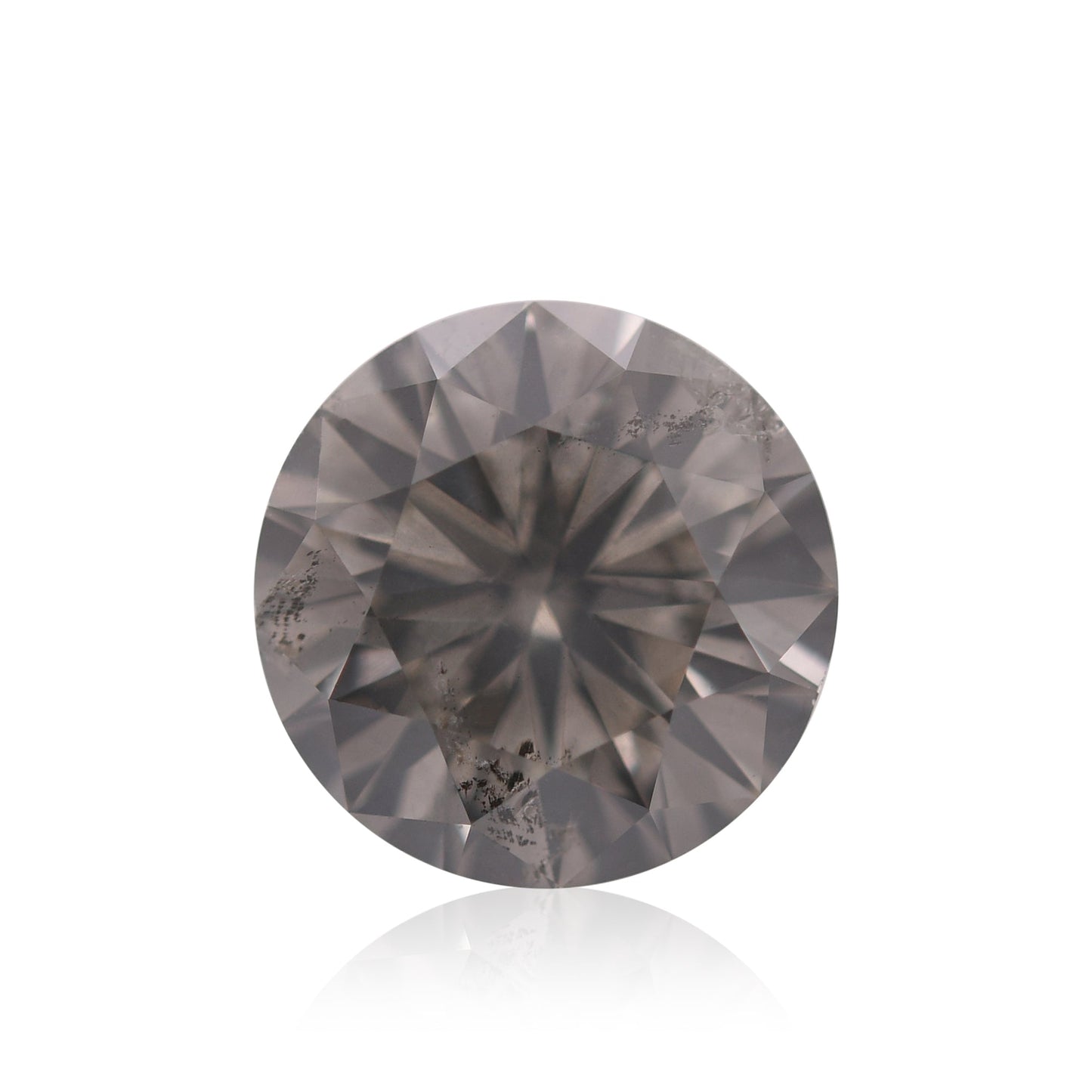 2,28 Karat Fancy Gray Rundbrillant I1 GIA