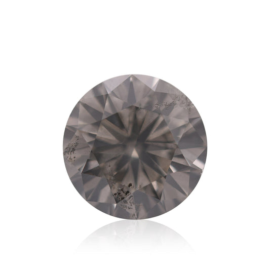 2,28 Karat Fancy Gray Rundbrillant I1 GIA