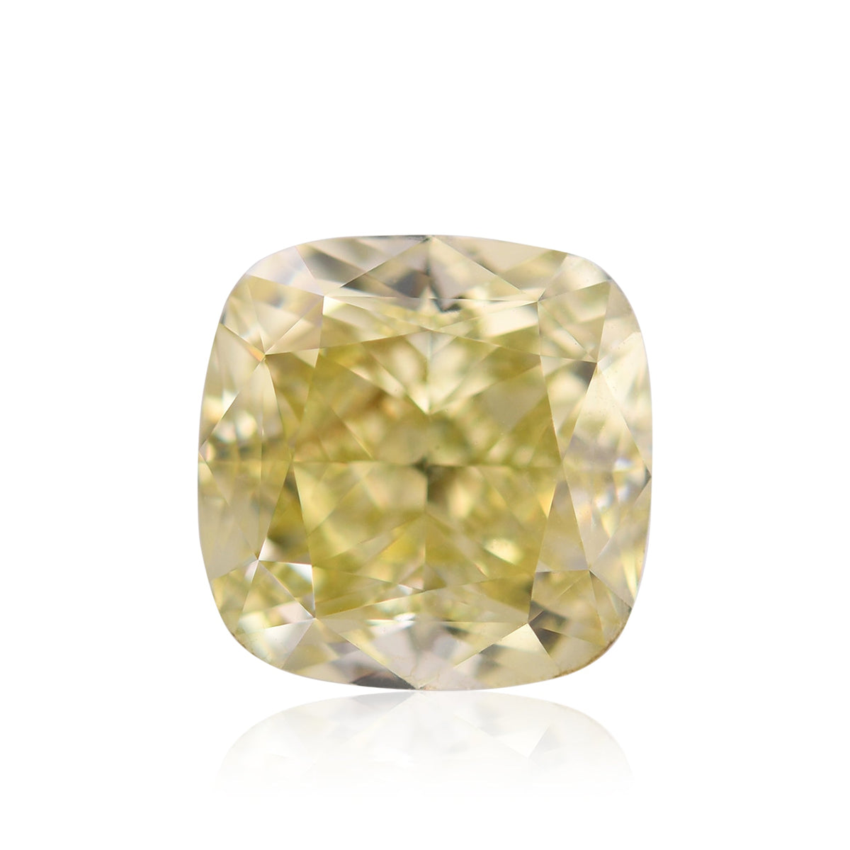 Cushion Diamond | 3.13 ct | Fancy Brownish Greenish Yellow | SI1 | GIA | Ref 659463