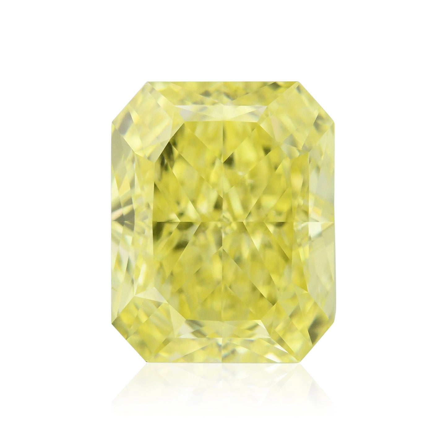 1,13 Karat Fancy Intense Yellow Radiant VS2 GIA