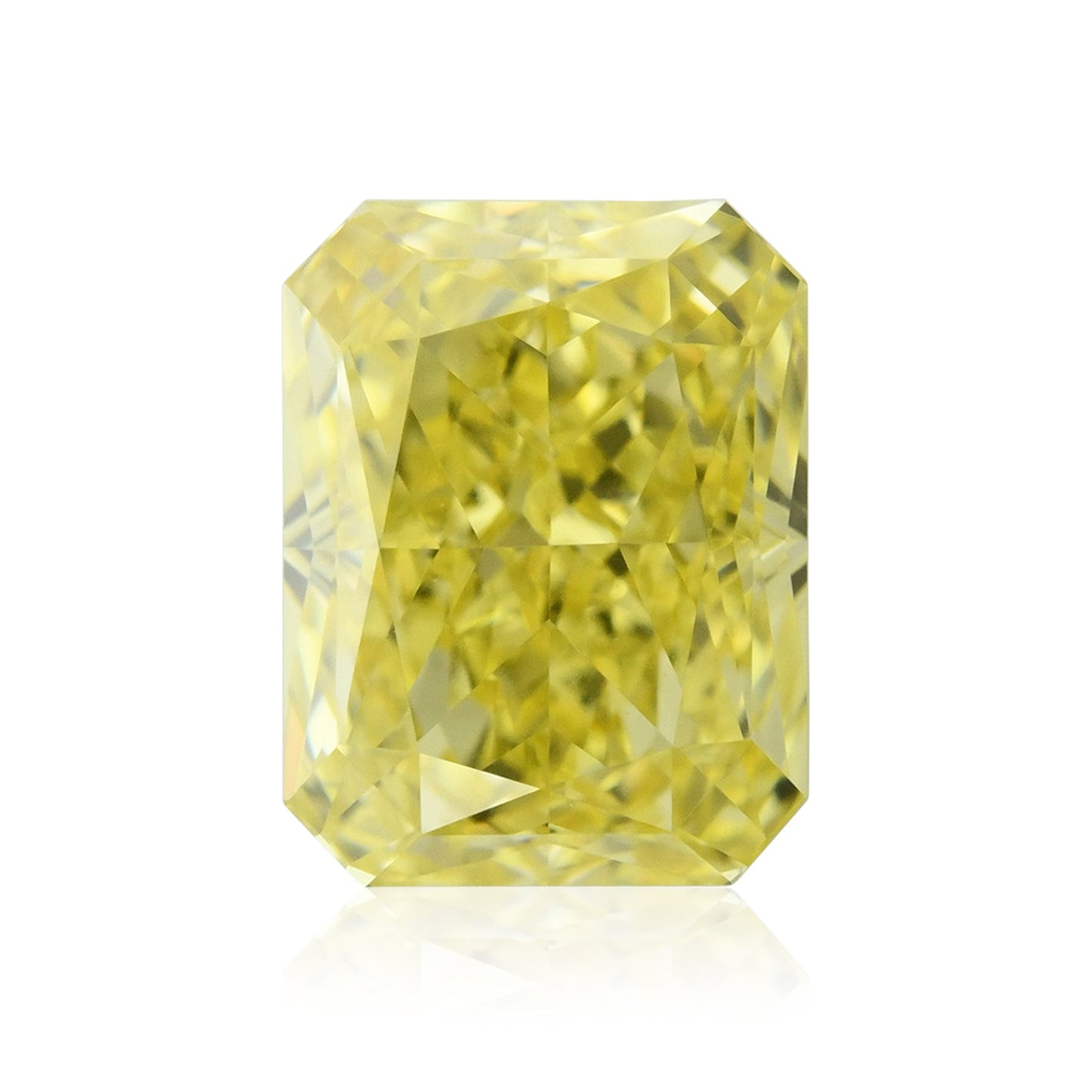 0,76 Karat Fancy Intense Yellow Radiant VVS1 GIA