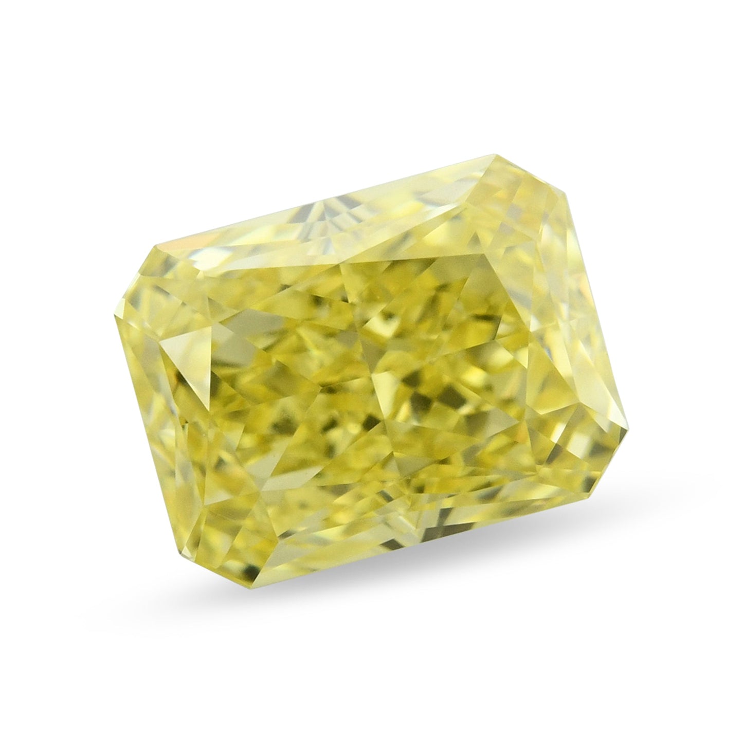 0,76 Karat Fancy Intense Yellow Radiant VVS1 GIA