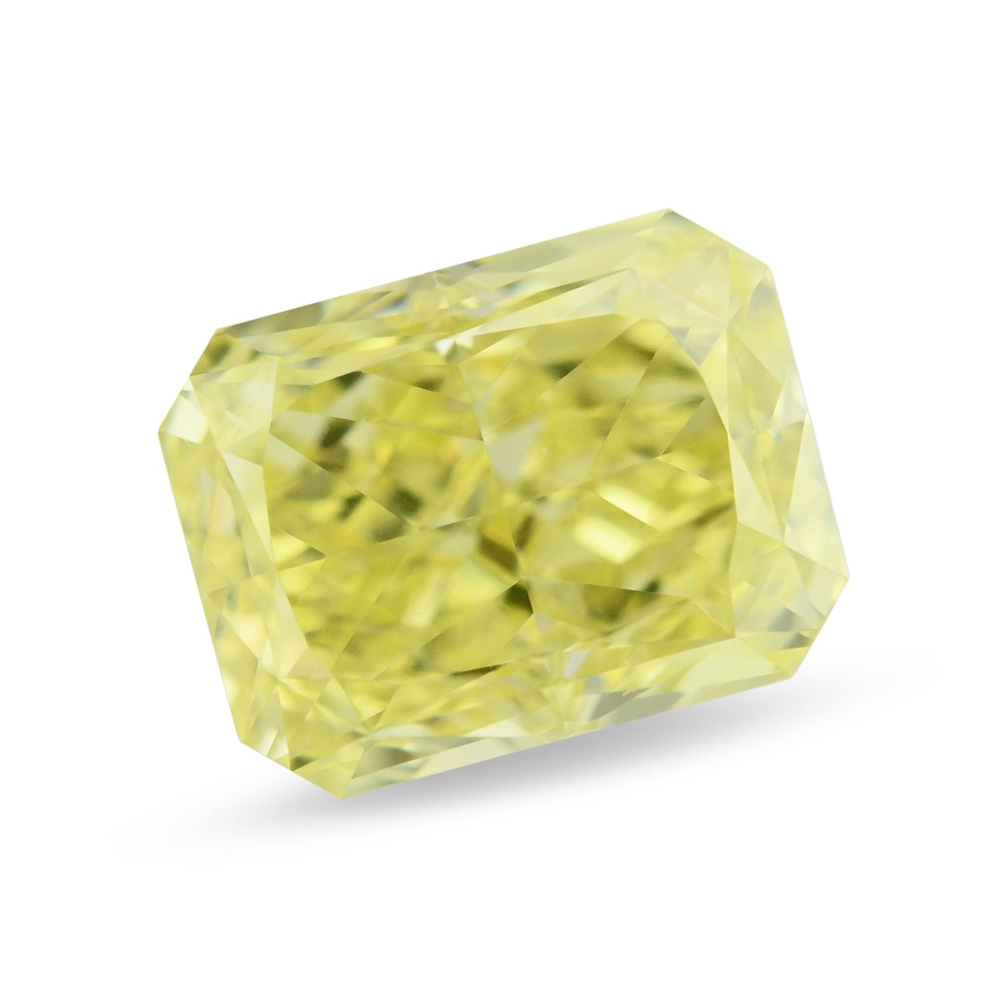 0,67 Karat Fancy Intense Yellow Radiant VS1 GIA