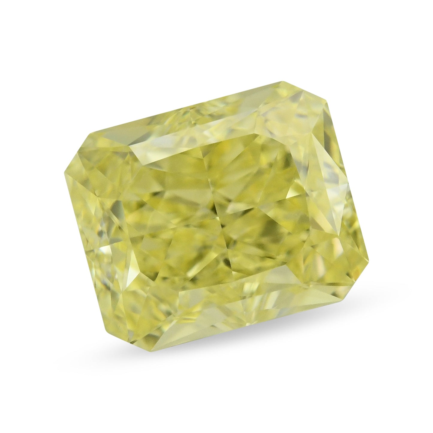 0,67 Karat Fancy Intense Yellow Radiant VS1 GIA