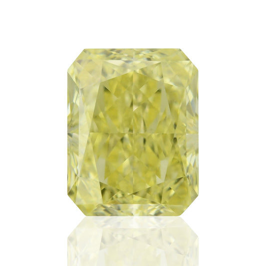 0,63 Karat Fancy Intense Yellow Radiant VVS1 GIA