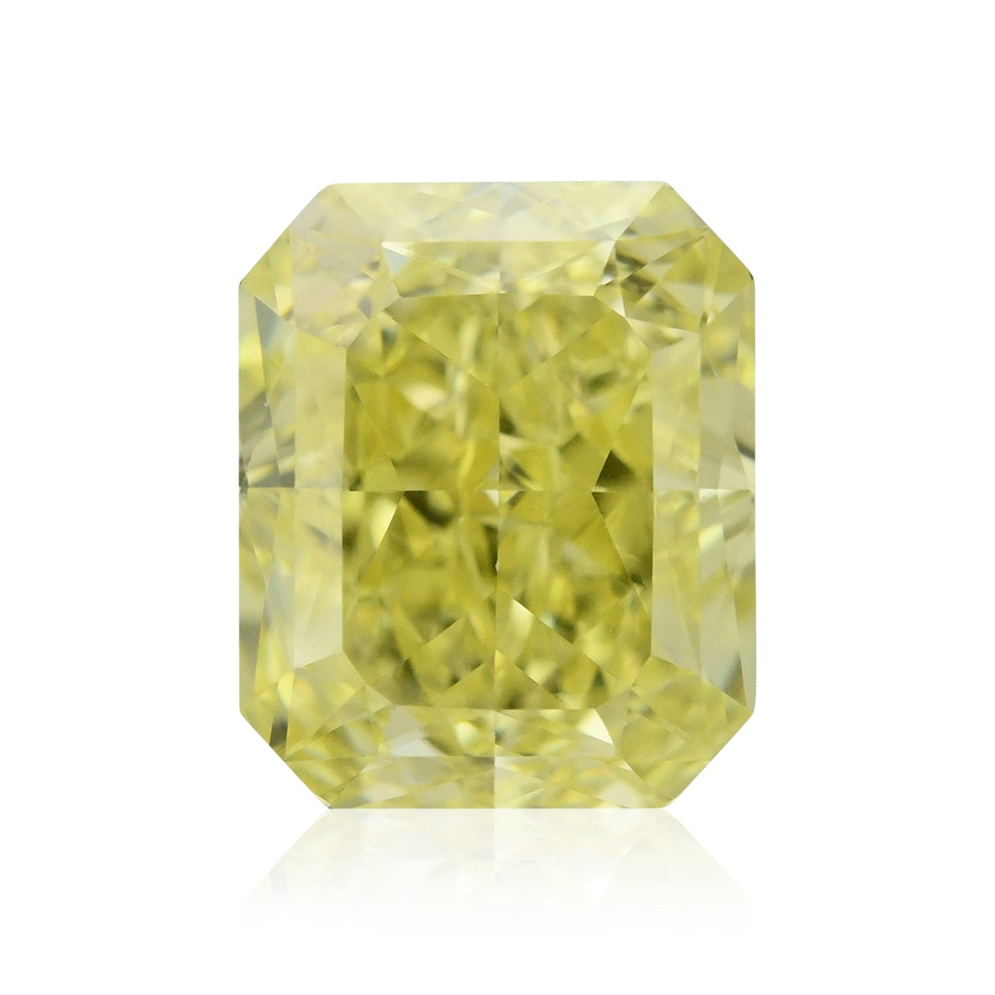 0,61 Karat Fancy Intense Yellow Radiant VS1 GIA